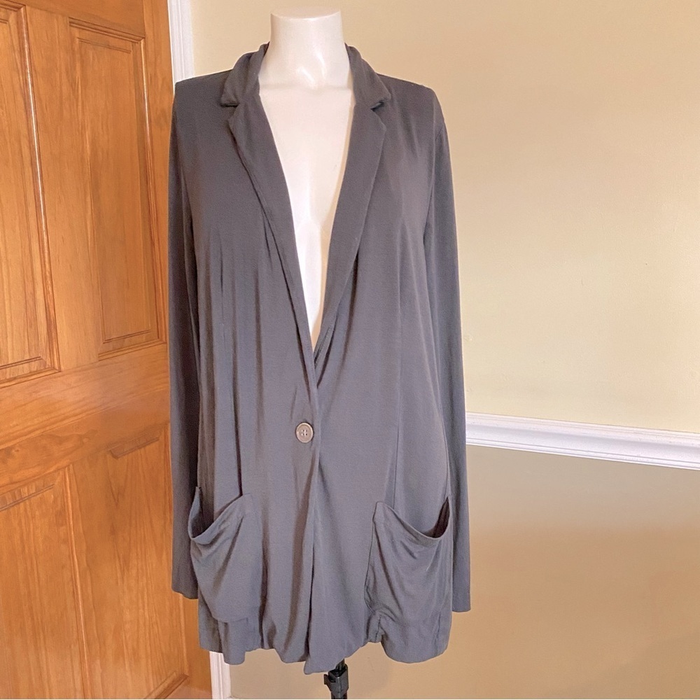 J.Jill Stretch Grey Cardigan